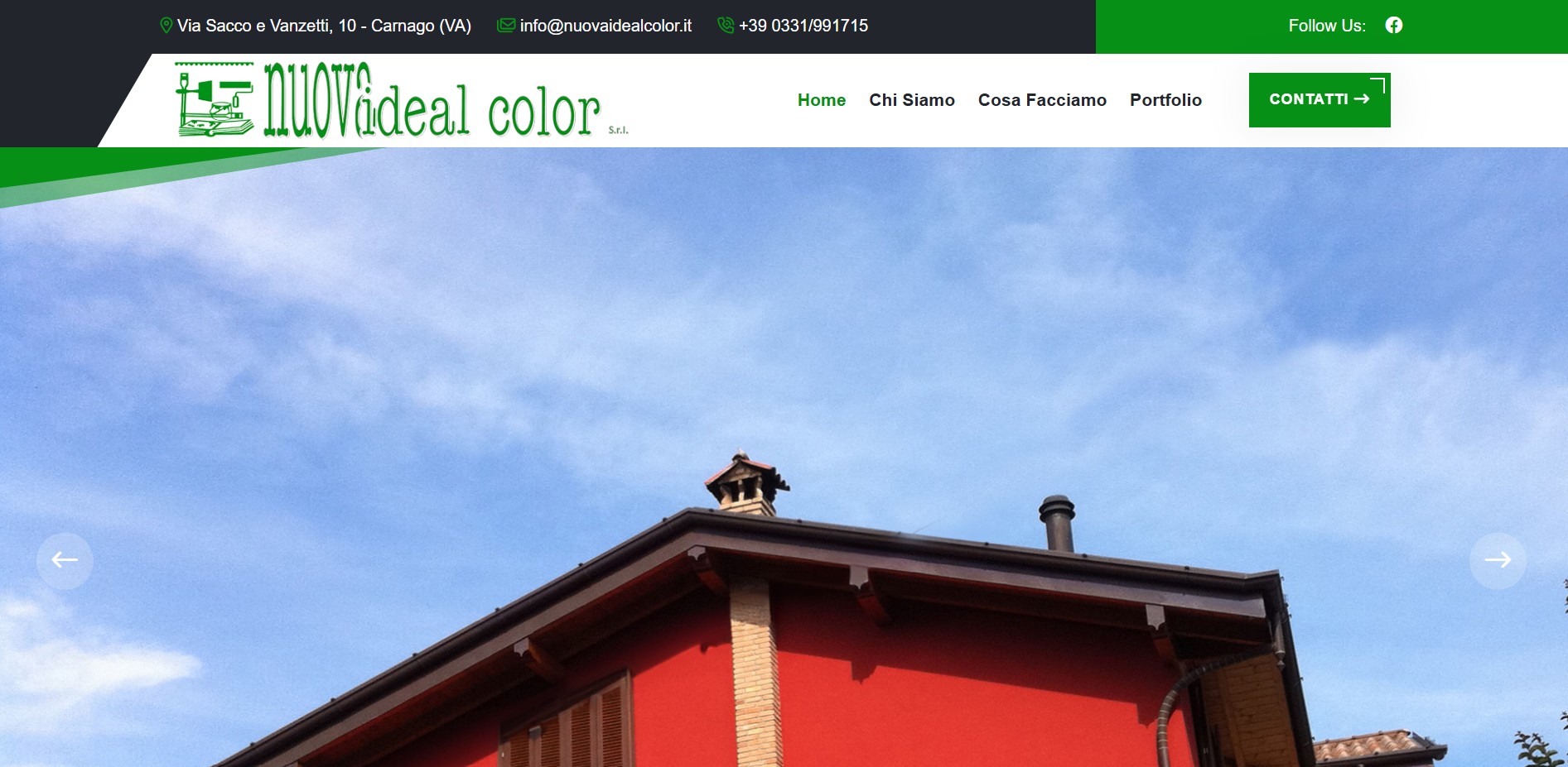 Sito web Nuova Ideal Color